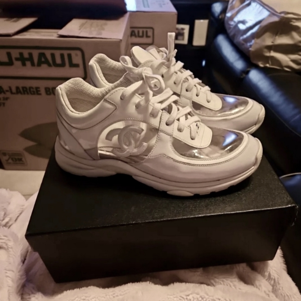 ***SOLD*** Chanel PVC Transparent Sneakers